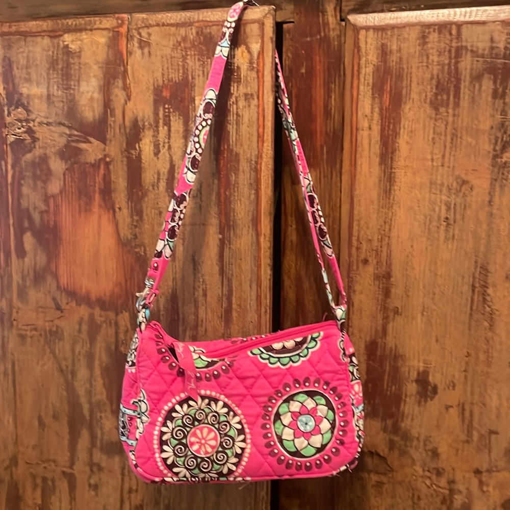 Vera Bradley Mini purse/crossbody in Cupcake pink